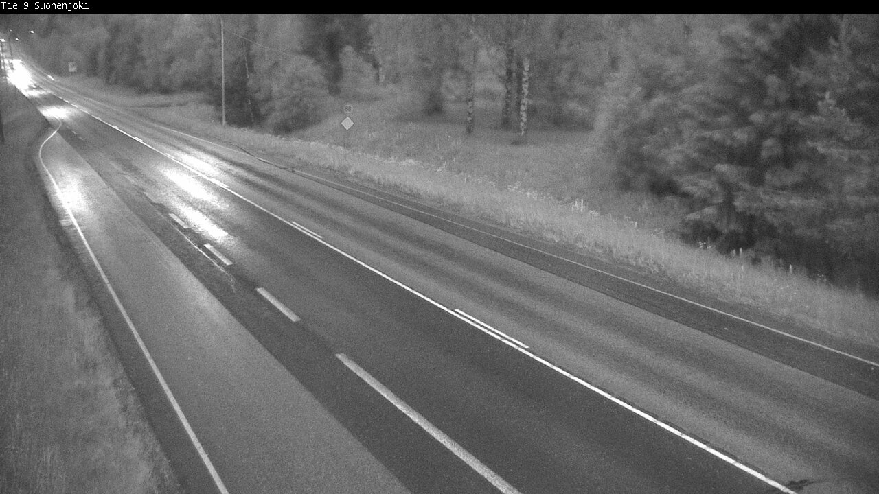 Weather Camera Image Road 9 Suonenjoki, Purola, Suonenjoki, Pohjois-Savo