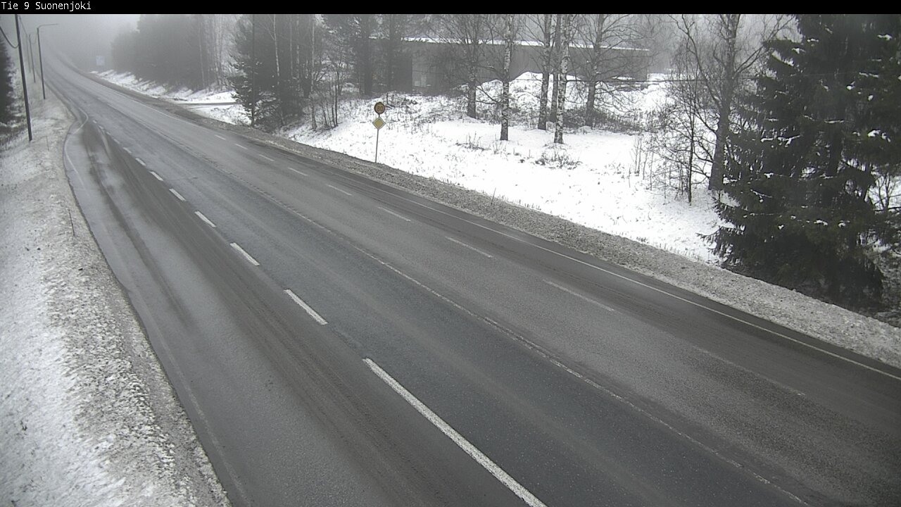 Weather Camera Image Väg 9 Suonenjoki, Purola, Suonenjoki, Pohjois-Savo