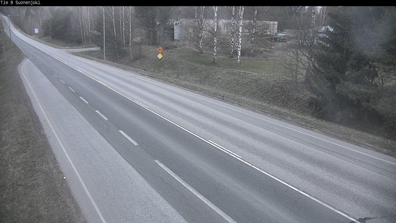 Weather Camera Image Road 9 Suonenjoki, Purola, Suonenjoki, Pohjois-Savo
