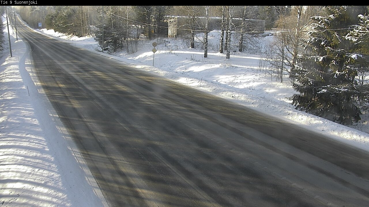 Weather Camera Image Väg 9 Suonenjoki, Purola, Suonenjoki, Pohjois-Savo