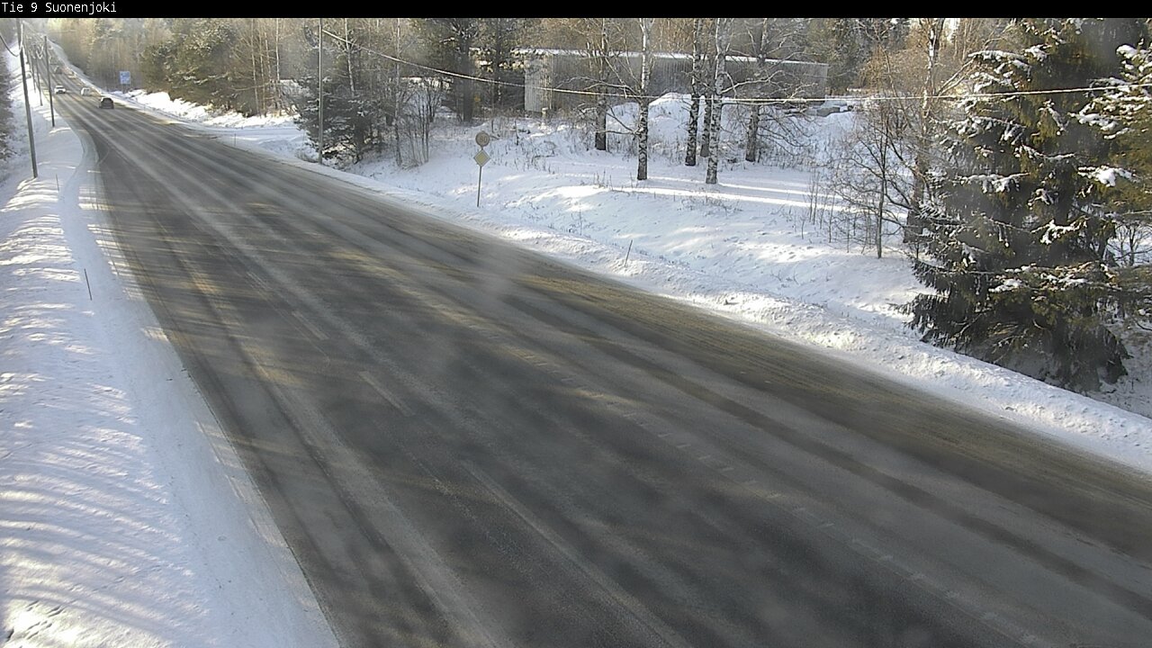 Weather Camera Image Väg 9 Suonenjoki, Purola, Suonenjoki, Pohjois-Savo