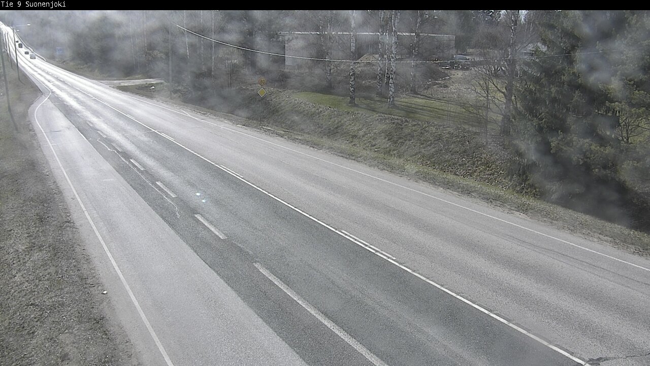 Weather Camera Image Road 9 Suonenjoki, Purola, Suonenjoki, Pohjois-Savo