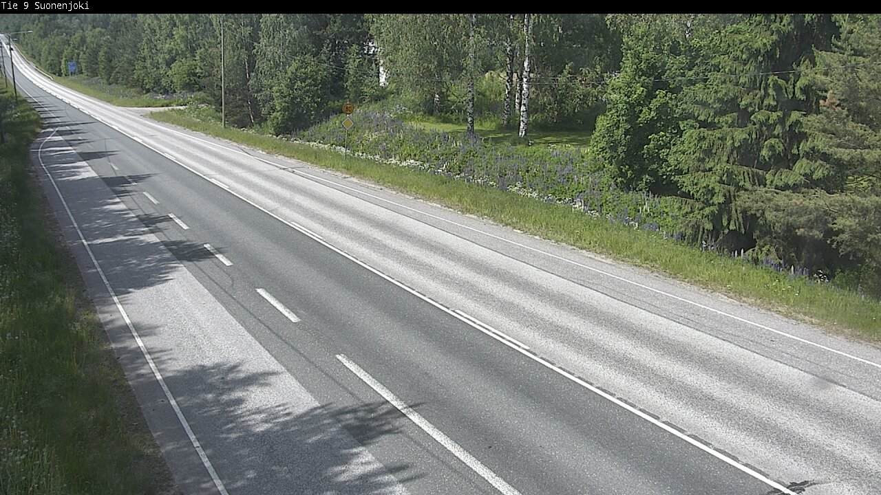 Weather Camera Image Road 9 Suonenjoki, Purola, Suonenjoki, Pohjois-Savo