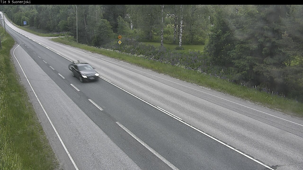 Weather Camera Image Road 9 Suonenjoki, Purola, Suonenjoki, Pohjois-Savo
