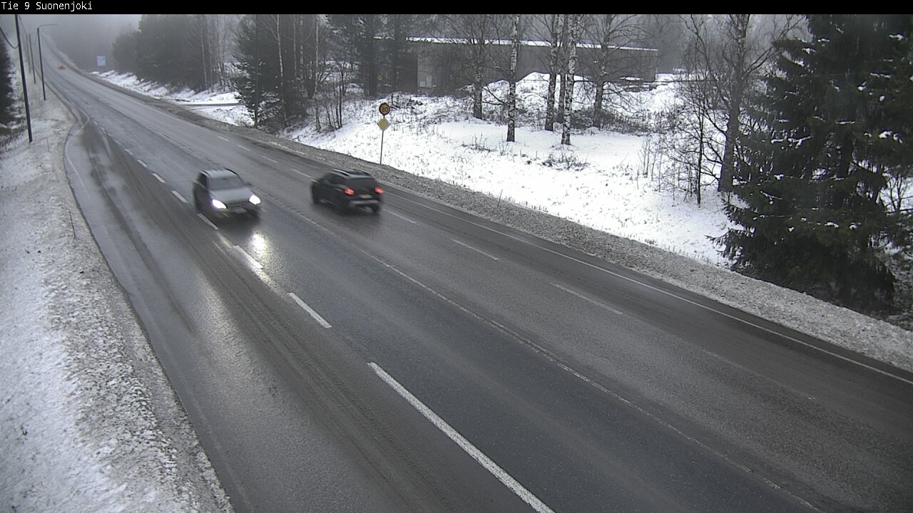 Weather Camera Image Väg 9 Suonenjoki, Purola, Suonenjoki, Pohjois-Savo