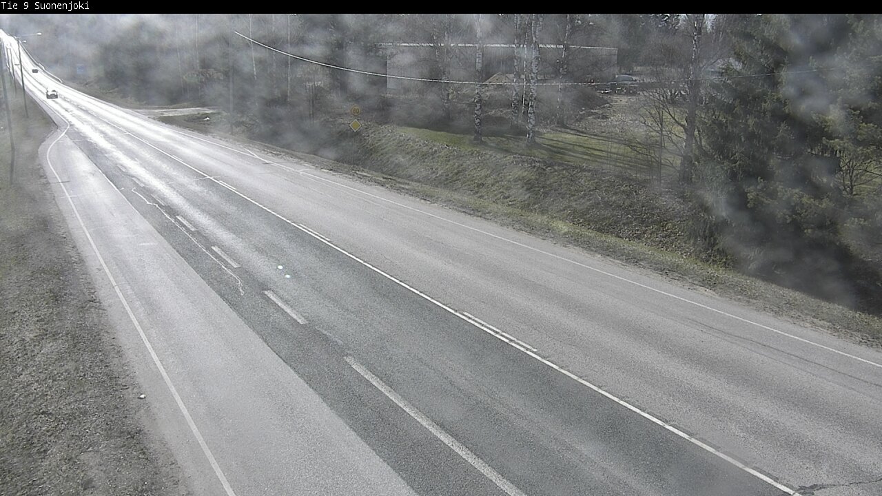 Weather Camera Image Road 9 Suonenjoki, Purola, Suonenjoki, Pohjois-Savo