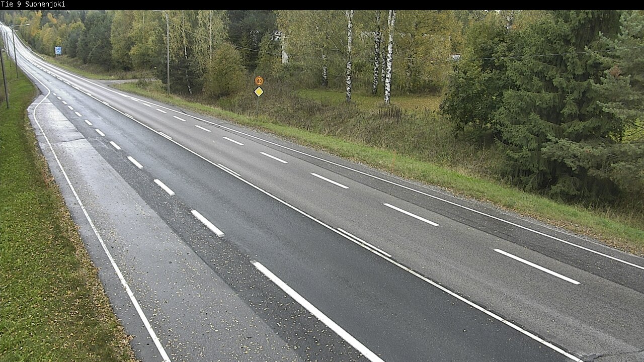 Weather Camera Image Road 9 Suonenjoki, Purola, Suonenjoki, Pohjois-Savo