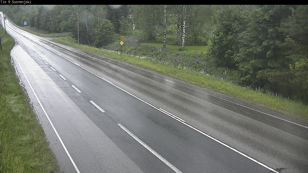 Weather Camera Image Road 9 Suonenjoki, Purola, Suonenjoki, Pohjois-Savo