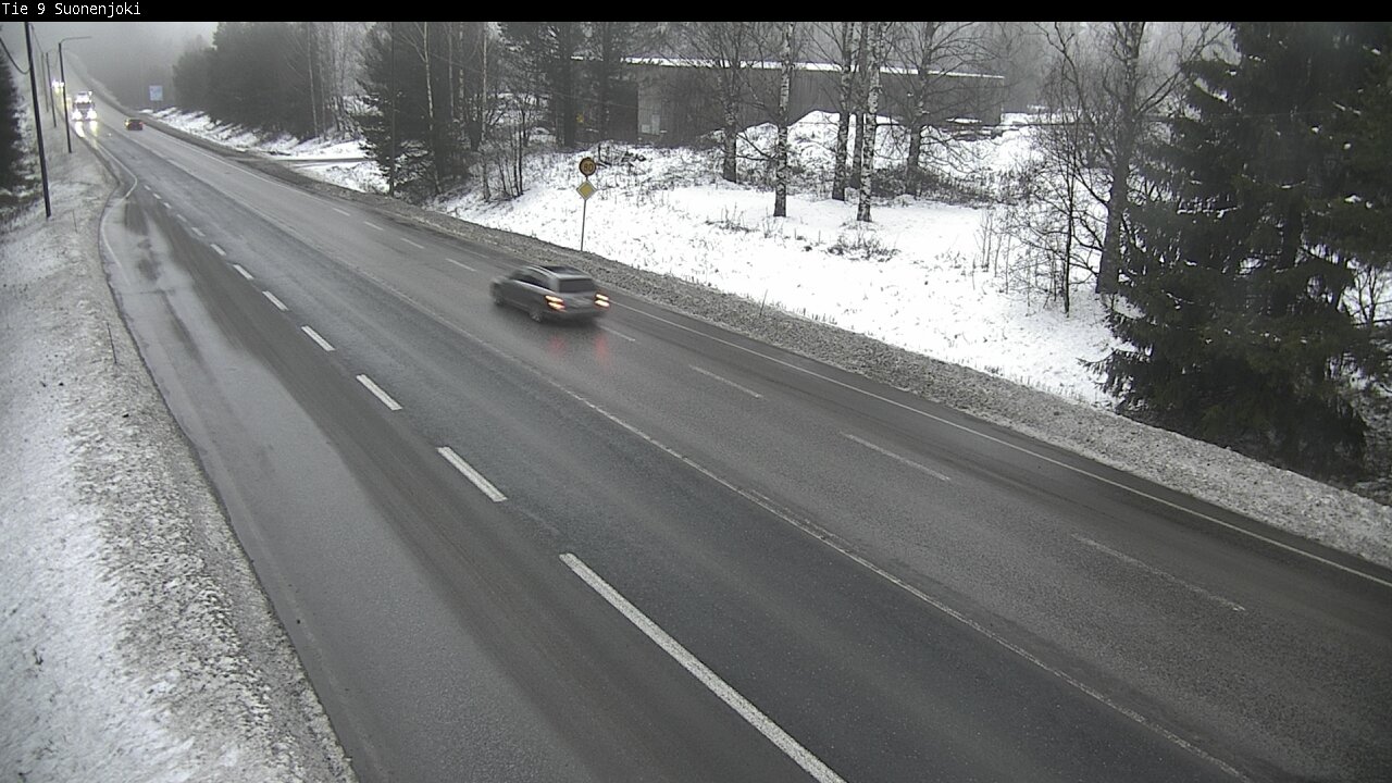 Weather Camera Image Road 9 Suonenjoki, Purola, Suonenjoki, Pohjois-Savo