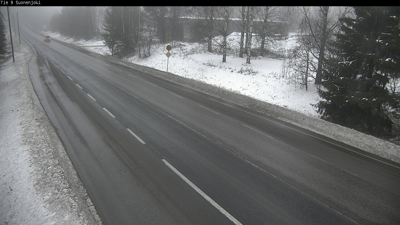 Weather Camera Image Väg 9 Suonenjoki, Purola, Suonenjoki, Pohjois-Savo