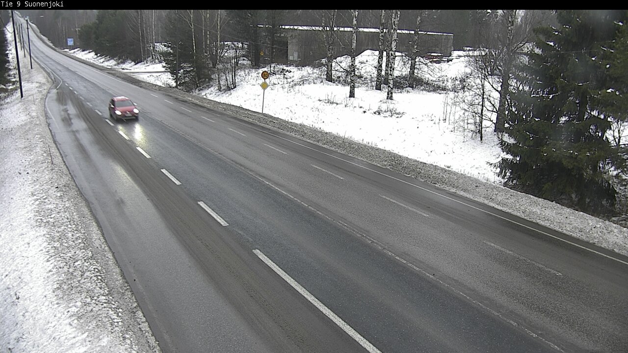 Weather Camera Image Väg 9 Suonenjoki, Purola, Suonenjoki, Pohjois-Savo