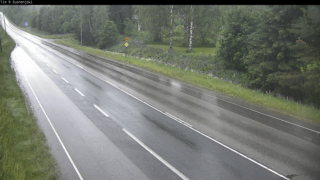 Weather Camera Image Road 9 Suonenjoki, Purola, Suonenjoki, Pohjois-Savo
