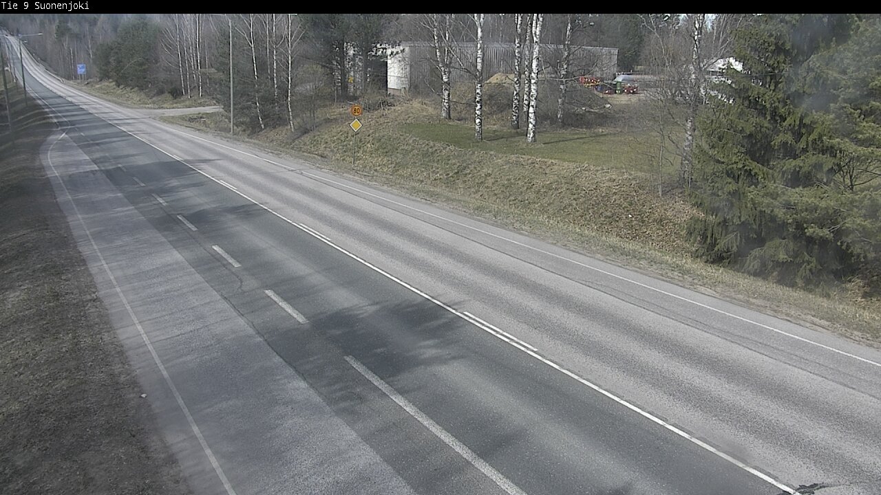 Weather Camera Image Road 9 Suonenjoki, Purola, Suonenjoki, Pohjois-Savo