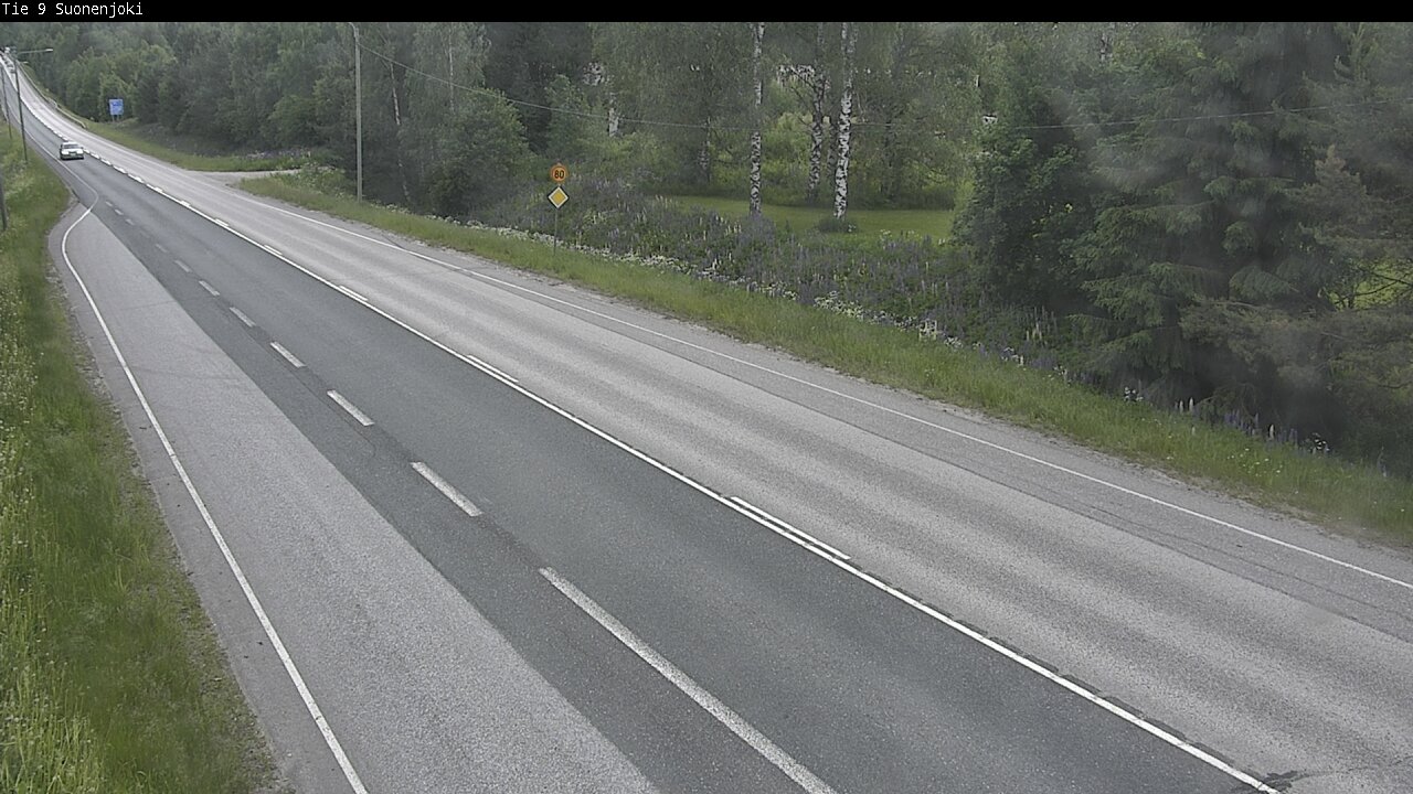 Weather Camera Image Road 9 Suonenjoki, Purola, Suonenjoki, Pohjois-Savo
