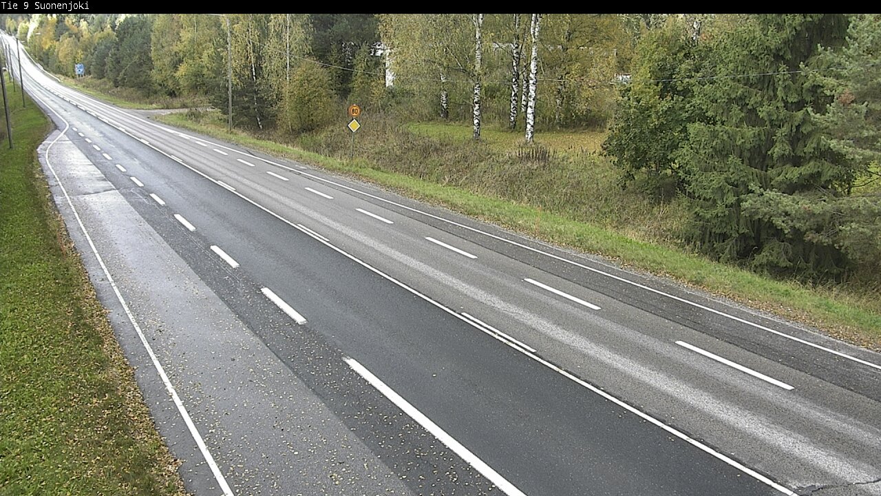 Weather Camera Image Road 9 Suonenjoki, Purola, Suonenjoki, Pohjois-Savo