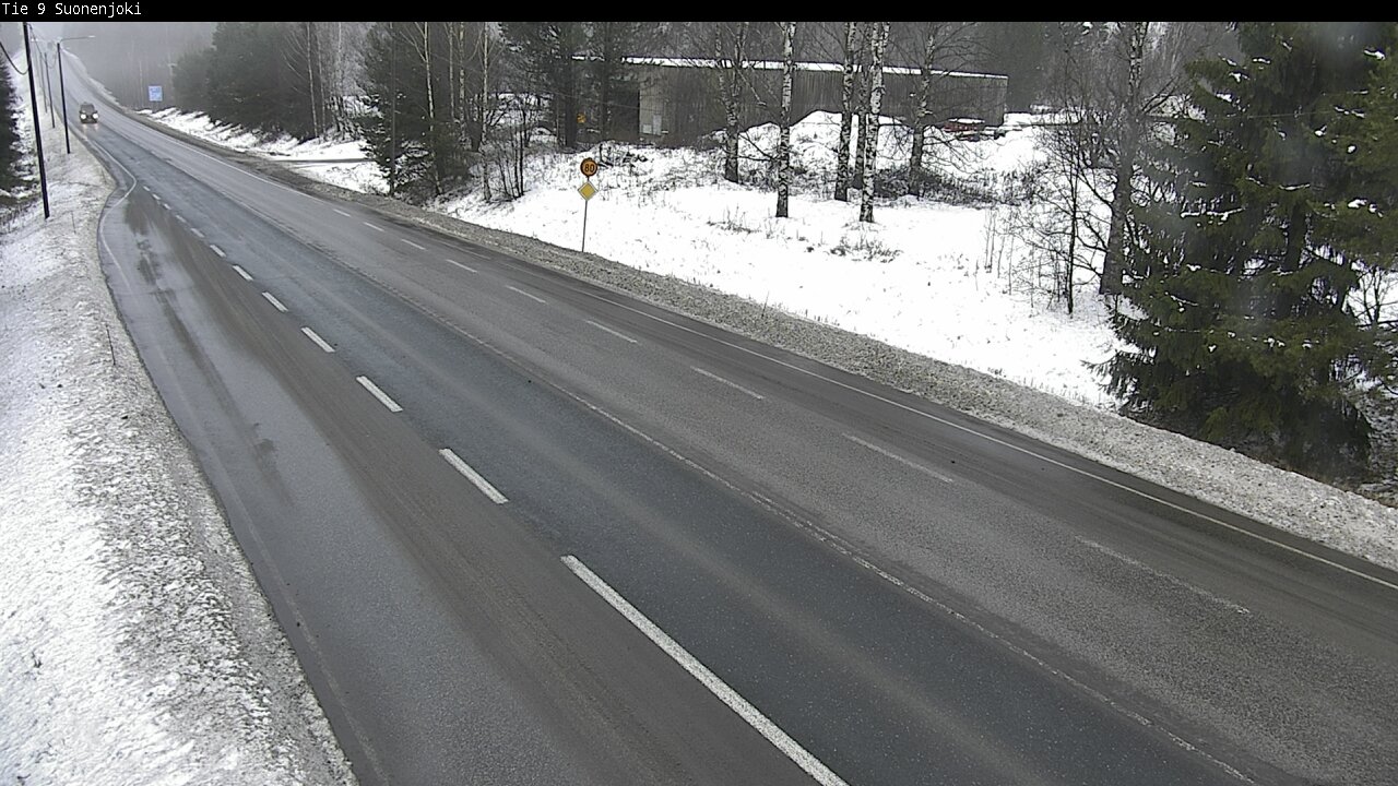 Weather Camera Image Väg 9 Suonenjoki, Purola, Suonenjoki, Pohjois-Savo
