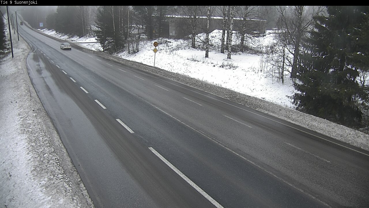 Weather Camera Image Väg 9 Suonenjoki, Purola, Suonenjoki, Pohjois-Savo