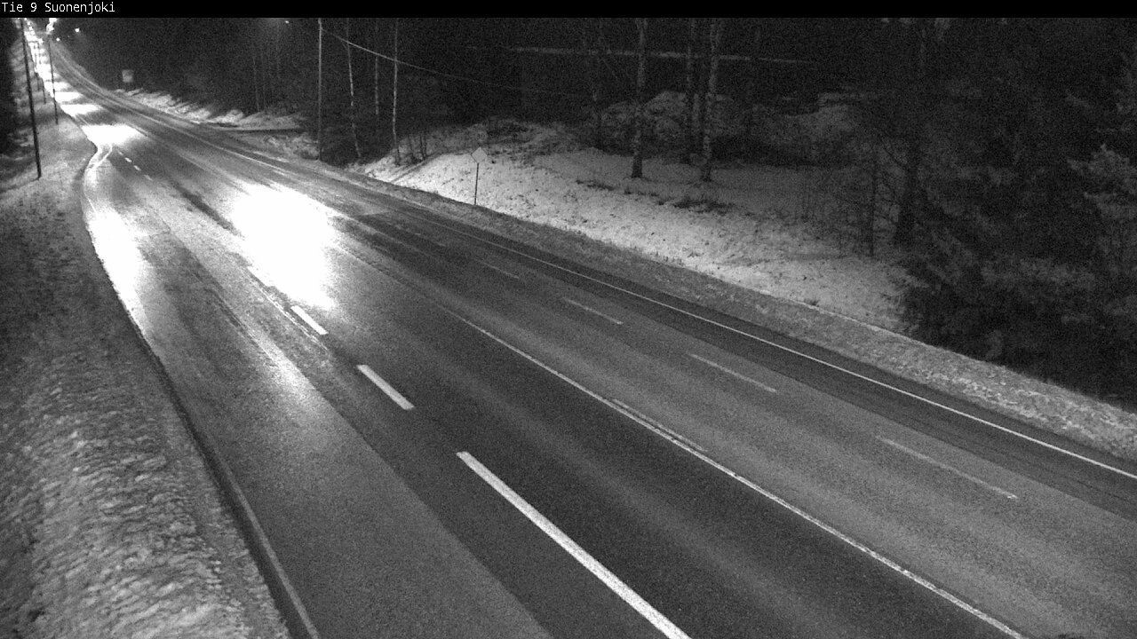 Weather Camera Image Väg 9 Suonenjoki, Purola, Suonenjoki, Pohjois-Savo