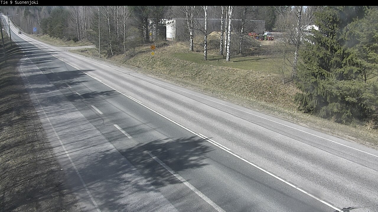 Weather Camera Image Road 9 Suonenjoki, Purola, Suonenjoki, Pohjois-Savo