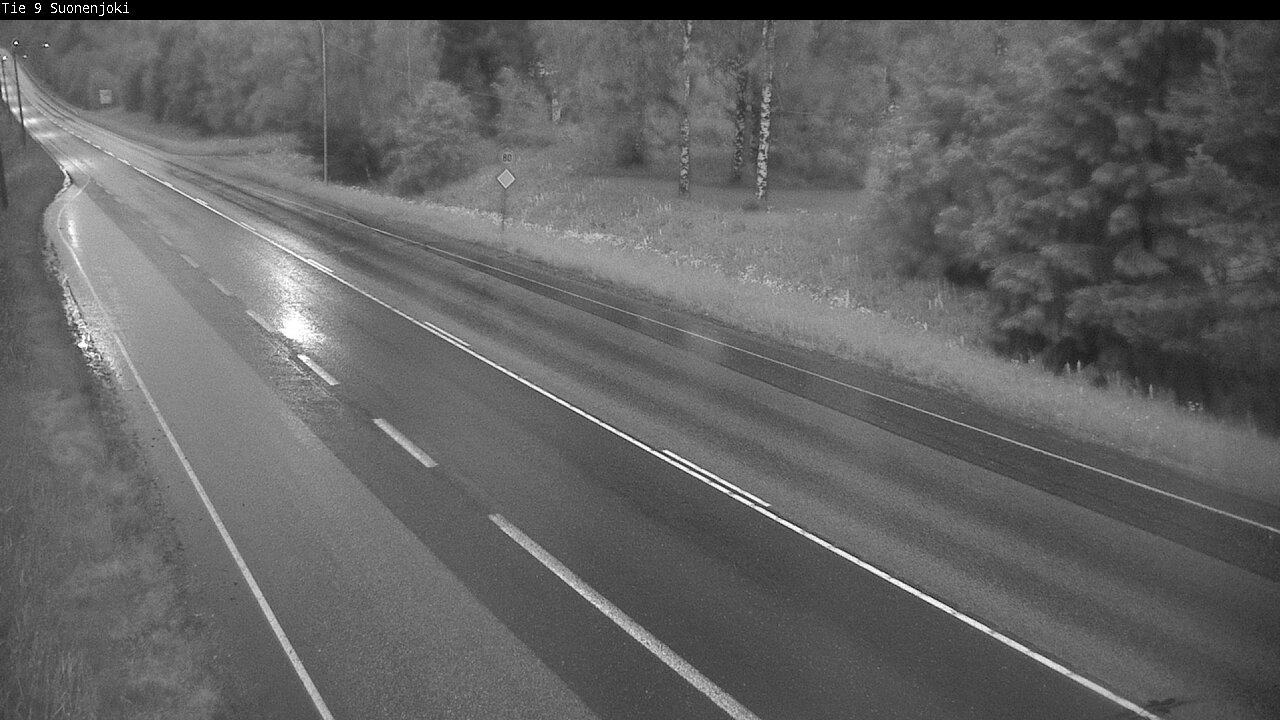 Weather Camera Image Road 9 Suonenjoki, Purola, Suonenjoki, Pohjois-Savo