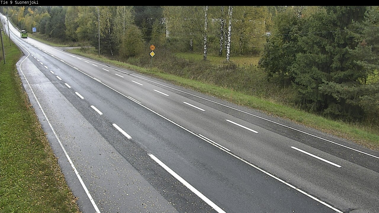 Weather Camera Image Road 9 Suonenjoki, Purola, Suonenjoki, Pohjois-Savo