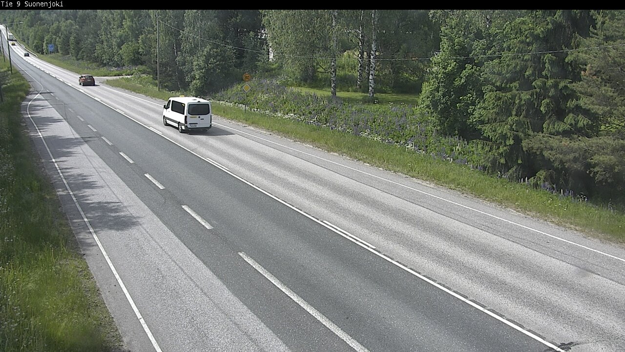 Weather Camera Image Road 9 Suonenjoki, Purola, Suonenjoki, Pohjois-Savo