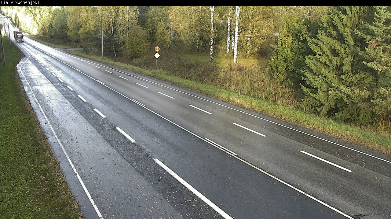 Weather Camera Image Road 9 Suonenjoki, Purola, Suonenjoki, Pohjois-Savo