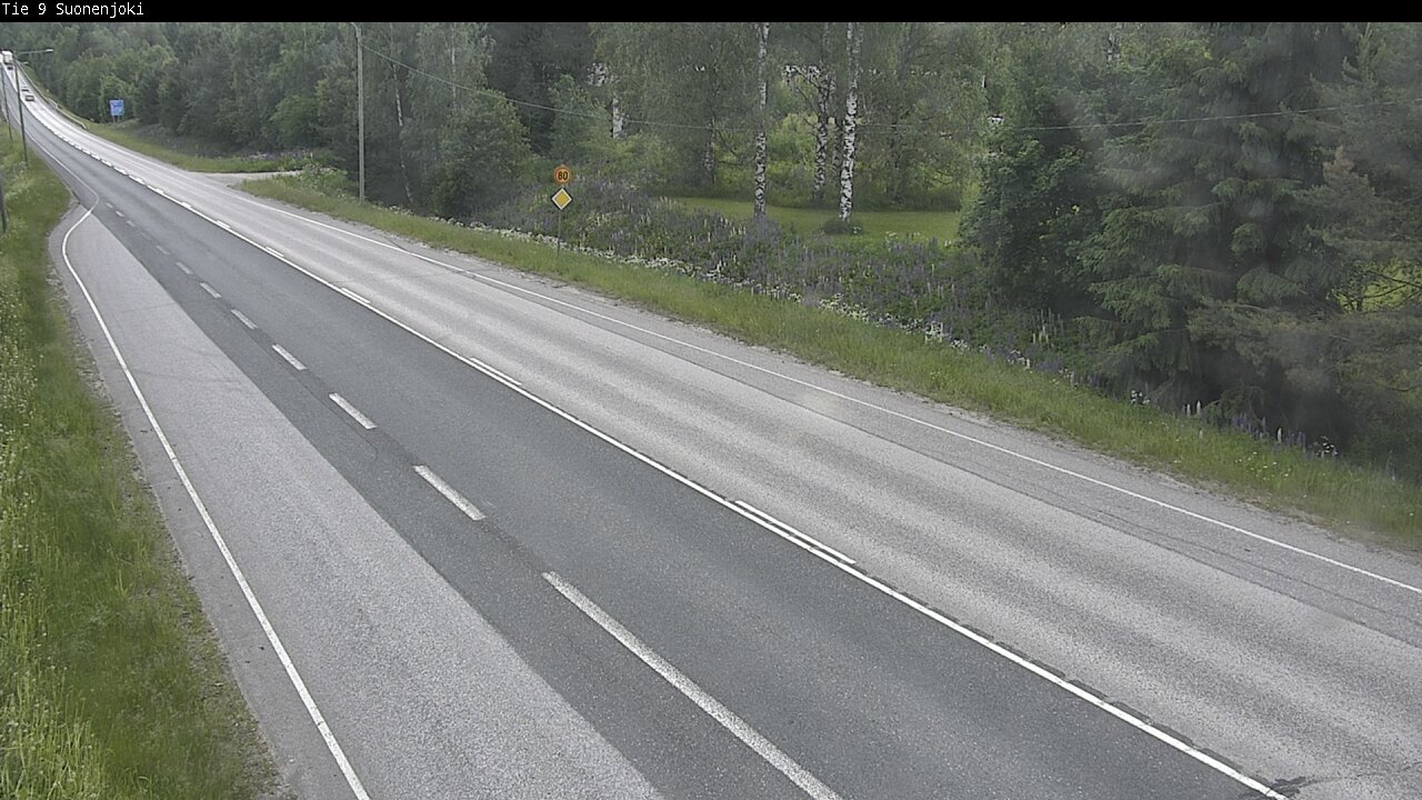 Weather Camera Image Road 9 Suonenjoki, Purola, Suonenjoki, Pohjois-Savo