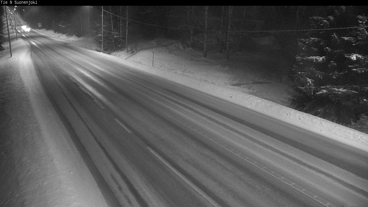 Weather Camera Image Väg 9 Suonenjoki, Purola, Suonenjoki, Pohjois-Savo