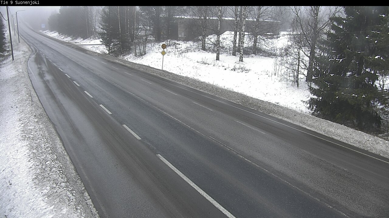 Weather Camera Image Väg 9 Suonenjoki, Purola, Suonenjoki, Pohjois-Savo