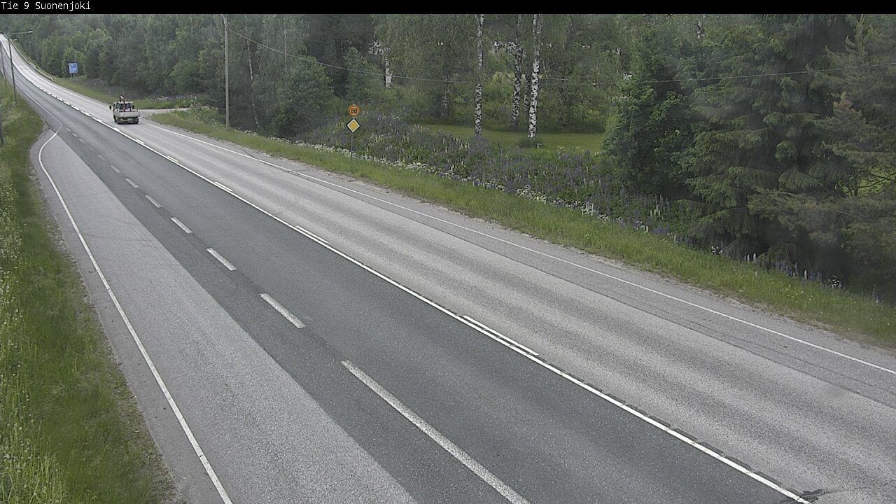 Weather Camera Image Road 9 Suonenjoki, Purola, Suonenjoki, Pohjois-Savo