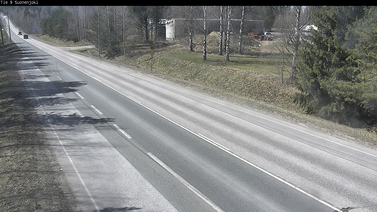 Weather Camera Image Road 9 Suonenjoki, Purola, Suonenjoki, Pohjois-Savo
