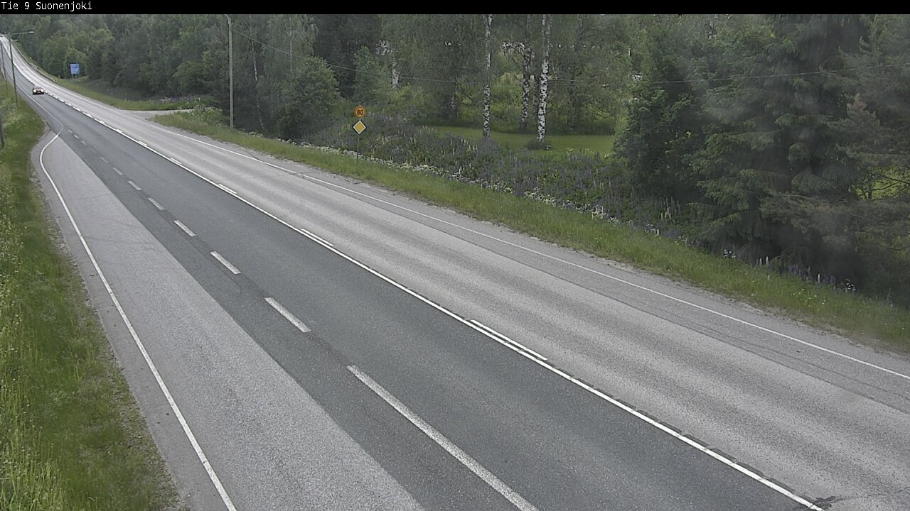 Weather Camera Image Road 9 Suonenjoki, Purola, Suonenjoki, Pohjois-Savo