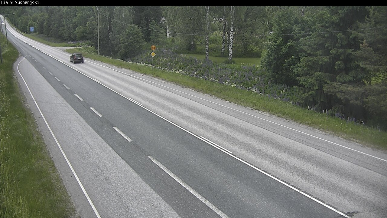 Weather Camera Image Road 9 Suonenjoki, Purola, Suonenjoki, Pohjois-Savo
