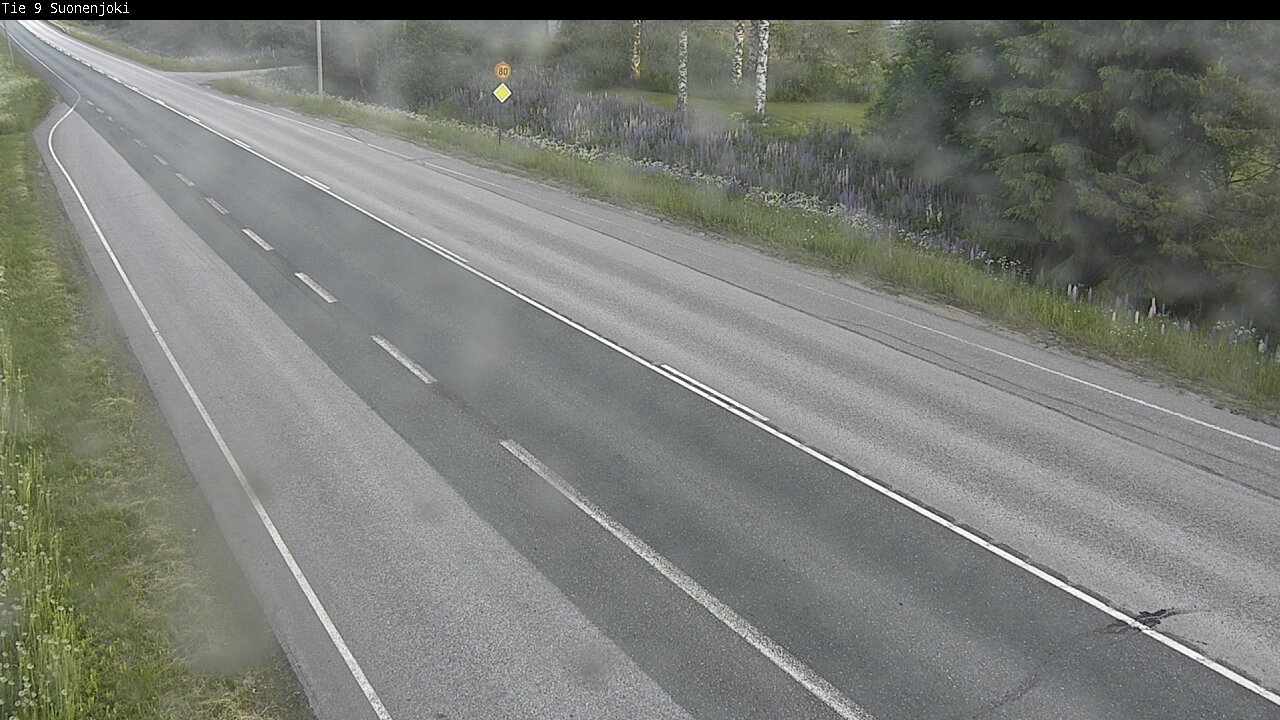Weather Camera Image Road 9 Suonenjoki, Purola, Suonenjoki, Pohjois-Savo
