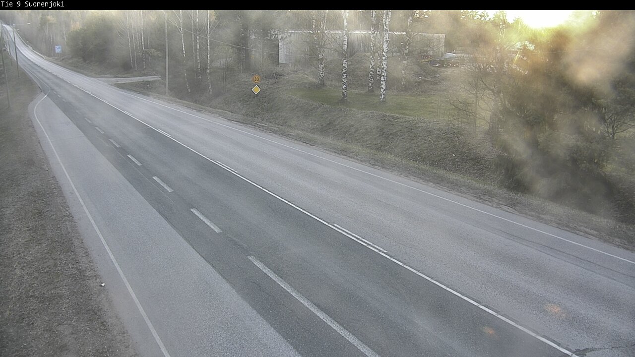 Weather Camera Image Road 9 Suonenjoki, Purola, Suonenjoki, Pohjois-Savo