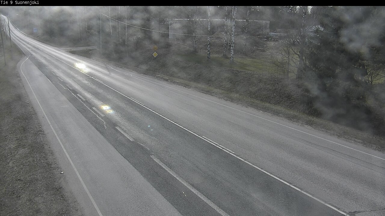 Weather Camera Image Road 9 Suonenjoki, Purola, Suonenjoki, Pohjois-Savo