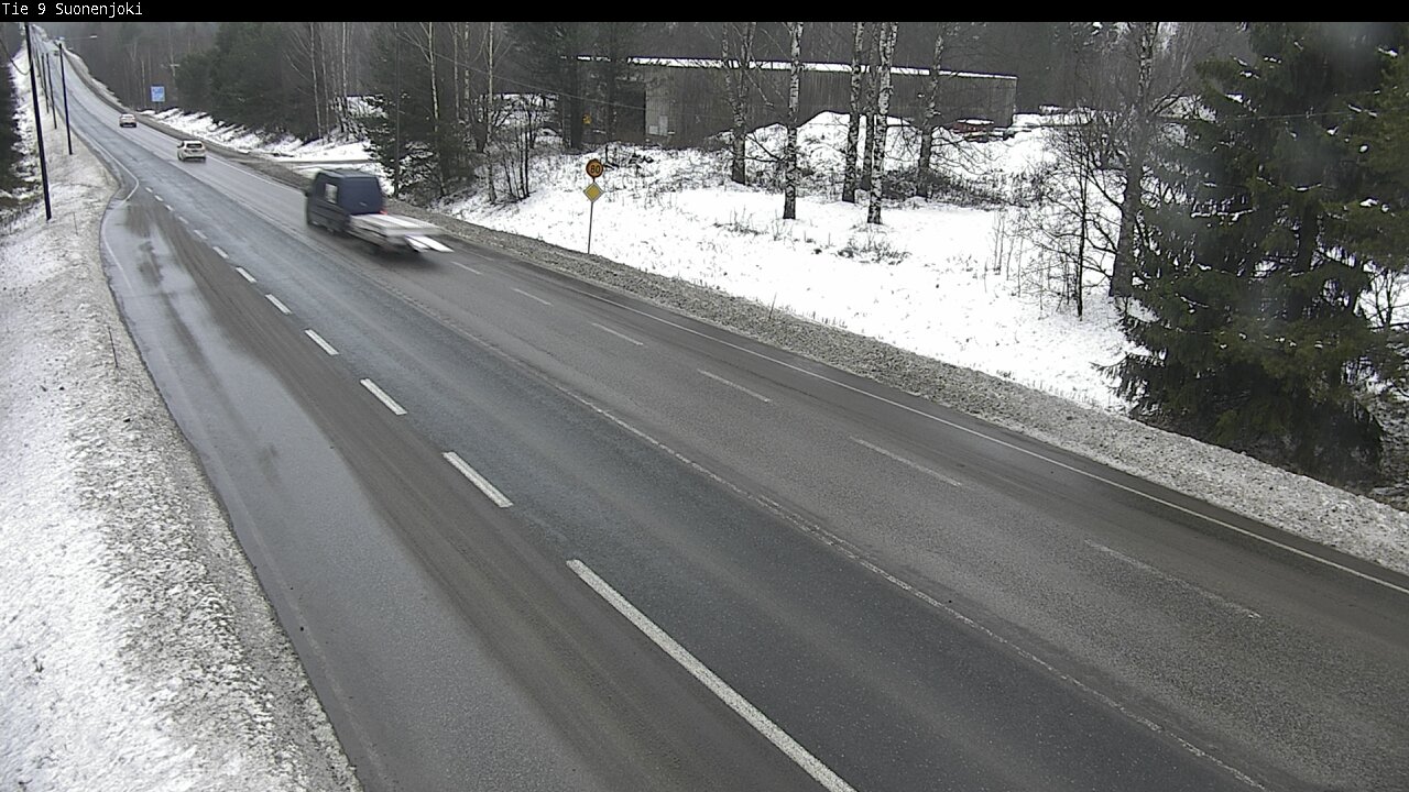 Weather Camera Image Väg 9 Suonenjoki, Purola, Suonenjoki, Pohjois-Savo