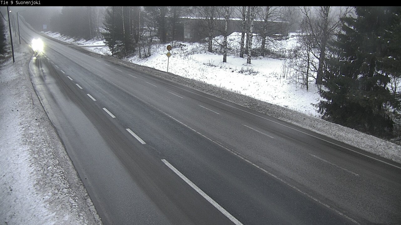 Weather Camera Image Väg 9 Suonenjoki, Purola, Suonenjoki, Pohjois-Savo