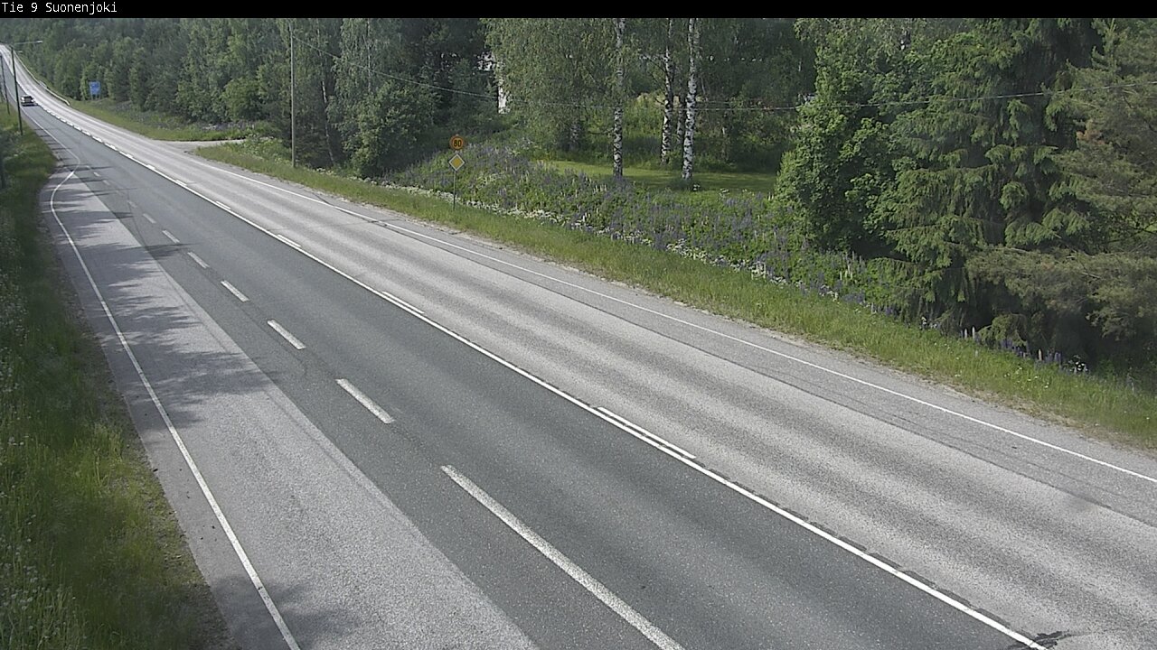 Weather Camera Image Road 9 Suonenjoki, Purola, Suonenjoki, Pohjois-Savo