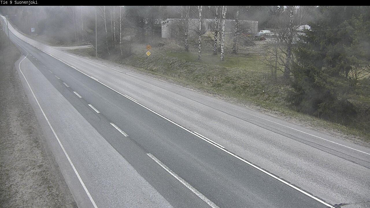Weather Camera Image Road 9 Suonenjoki, Purola, Suonenjoki, Pohjois-Savo