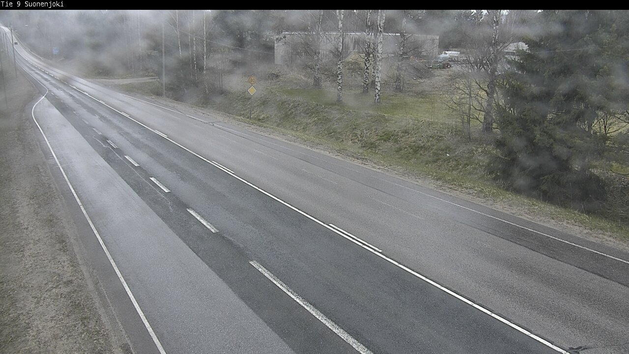 Weather Camera Image Road 9 Suonenjoki, Purola, Suonenjoki, Pohjois-Savo