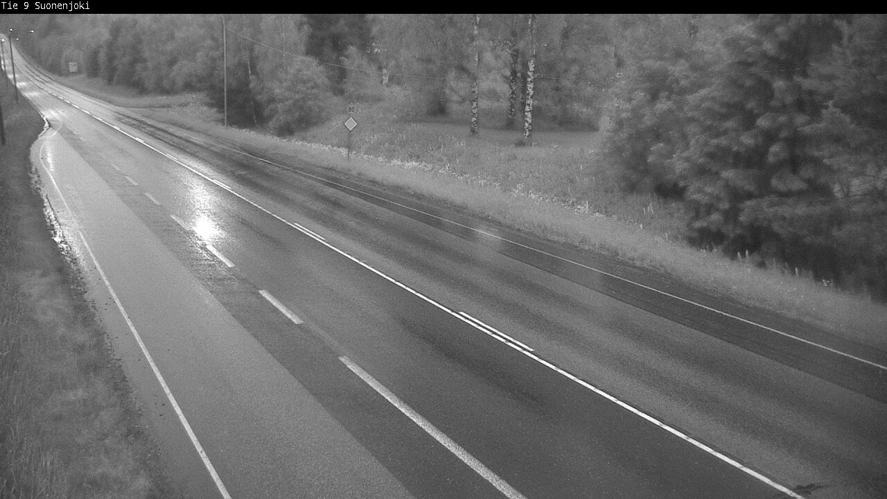 Weather Camera Image Road 9 Suonenjoki, Purola, Suonenjoki, Pohjois-Savo