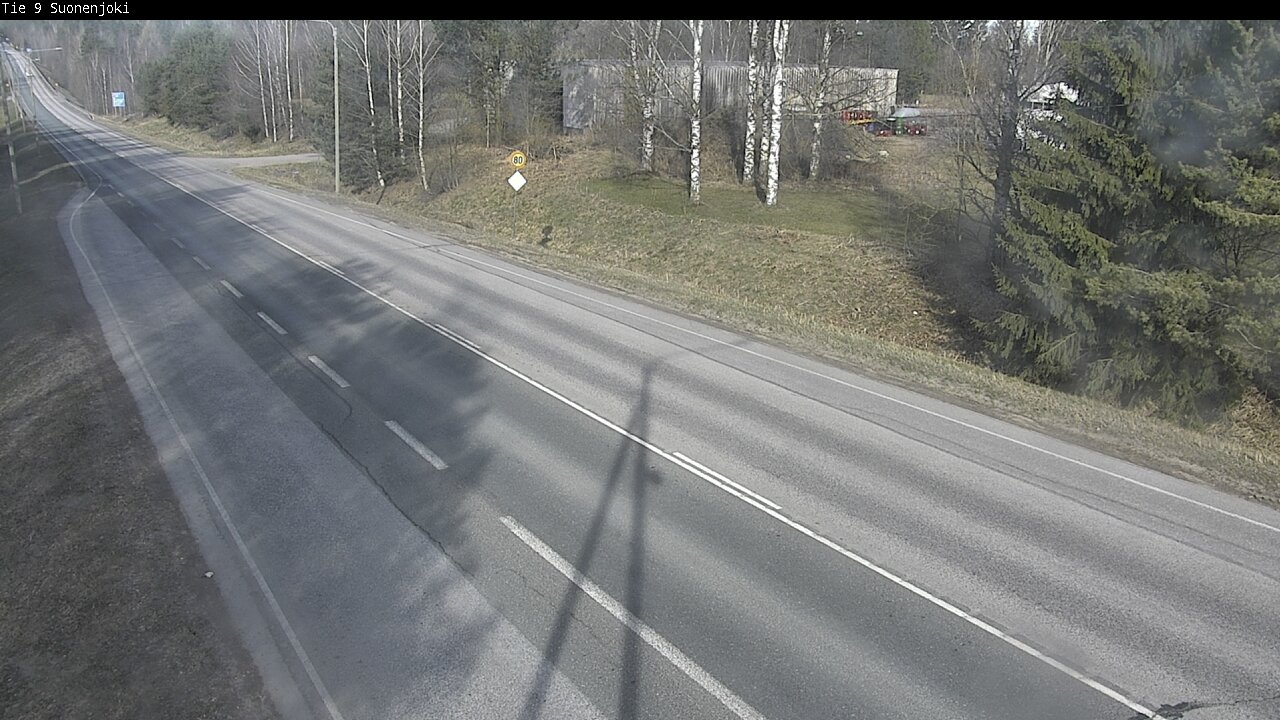 Weather Camera Image Road 9 Suonenjoki, Purola, Suonenjoki, Pohjois-Savo