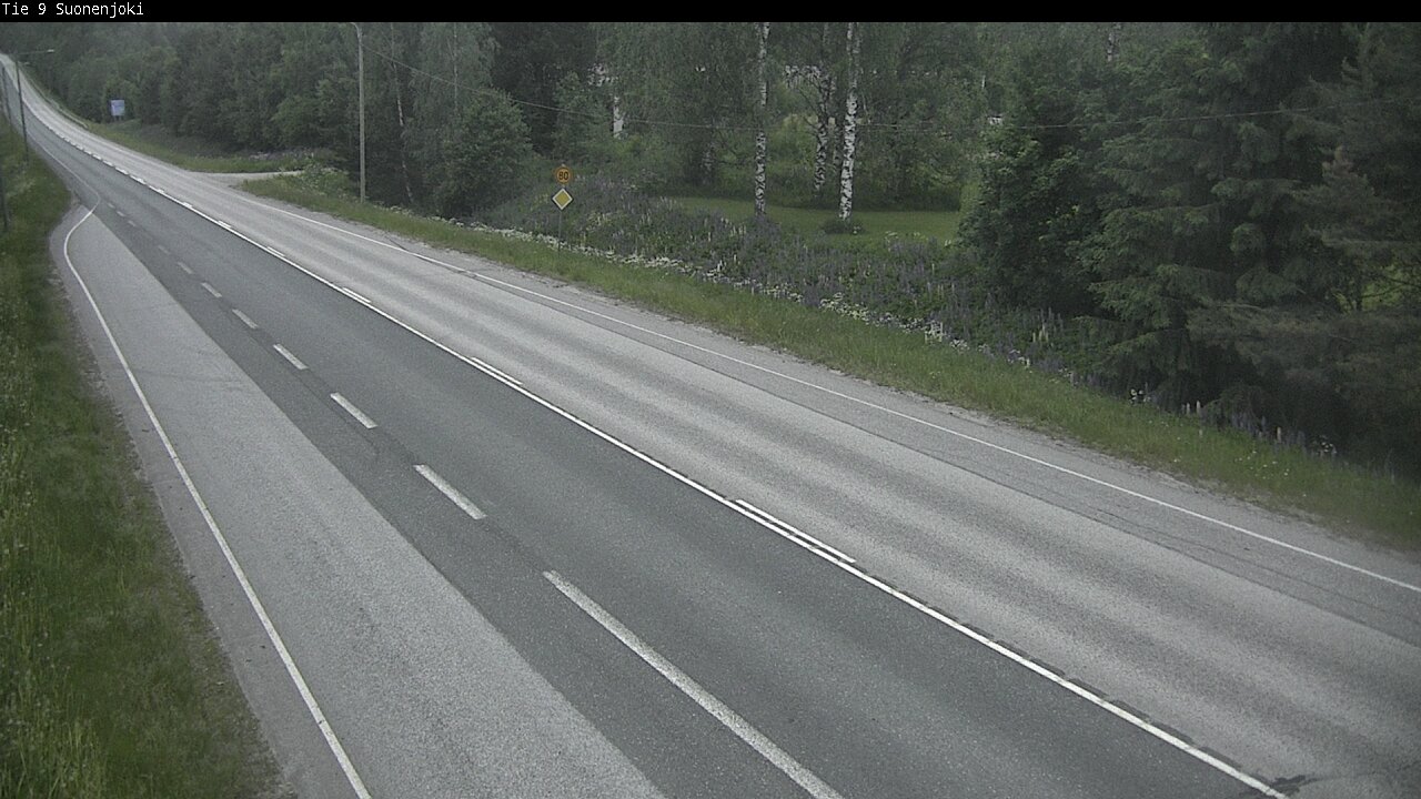 Weather Camera Image Road 9 Suonenjoki, Purola, Suonenjoki, Pohjois-Savo