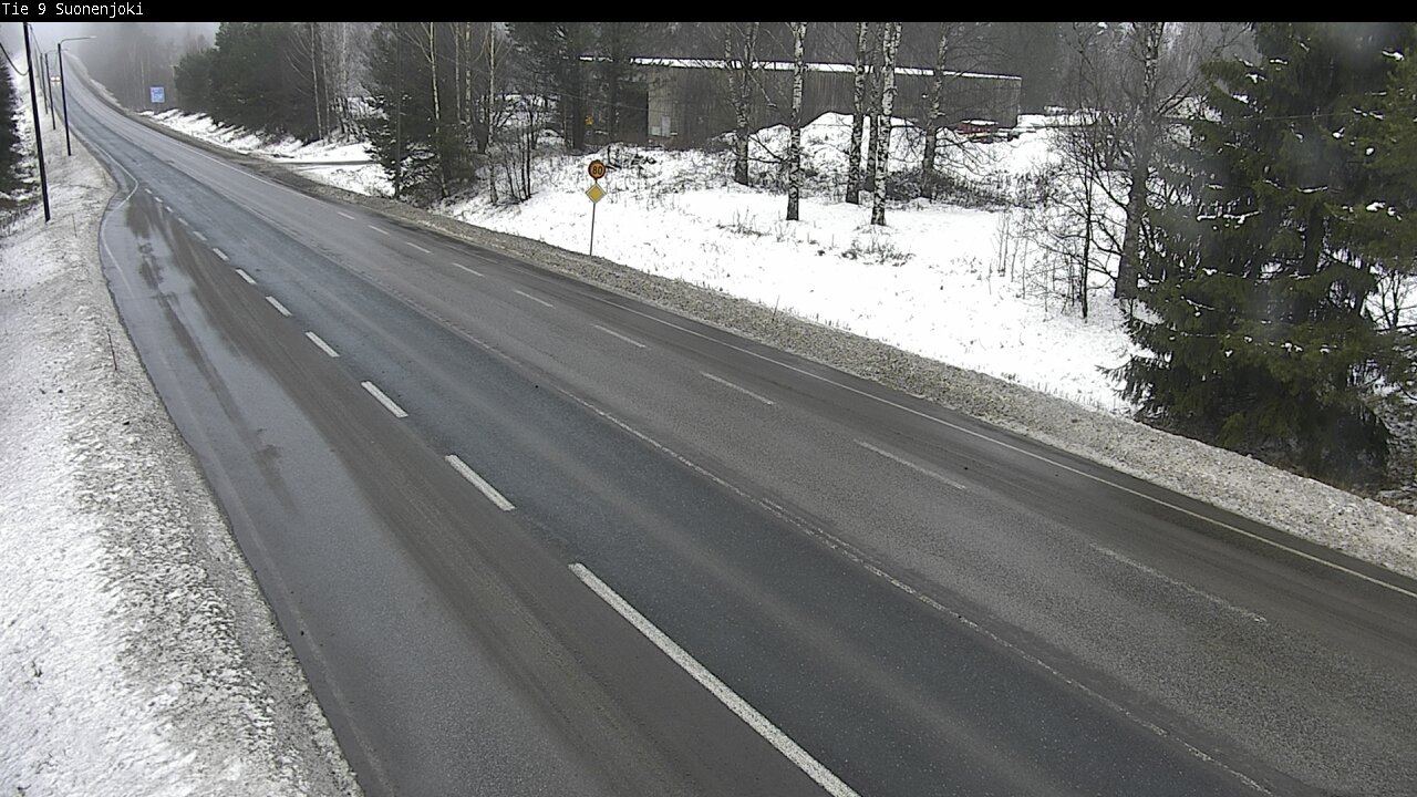 Weather Camera Image Väg 9 Suonenjoki, Purola, Suonenjoki, Pohjois-Savo