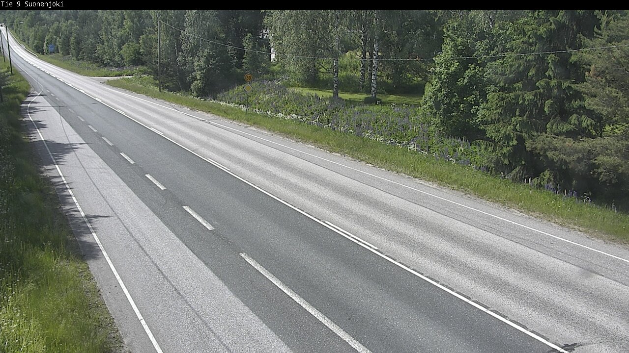 Weather Camera Image Road 9 Suonenjoki, Purola, Suonenjoki, Pohjois-Savo