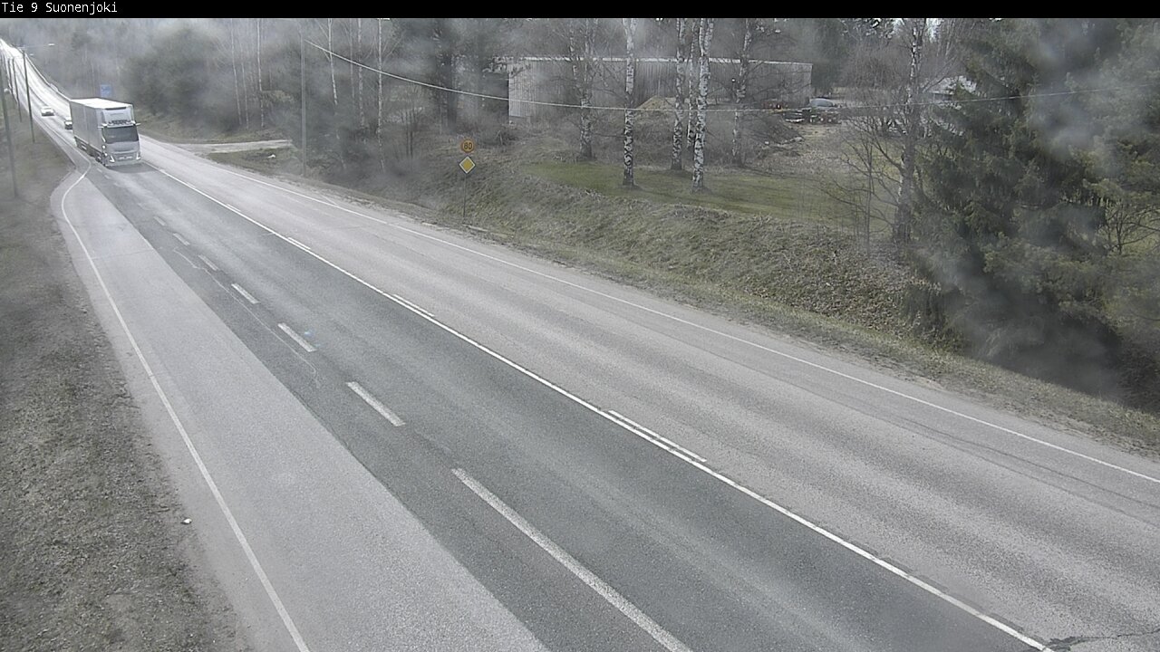 Weather Camera Image Road 9 Suonenjoki, Purola, Suonenjoki, Pohjois-Savo