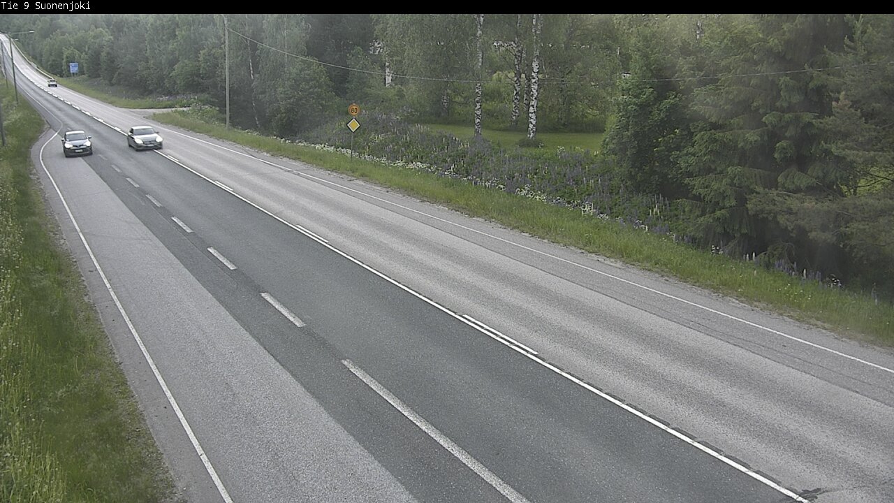 Weather Camera Image Road 9 Suonenjoki, Purola, Suonenjoki, Pohjois-Savo