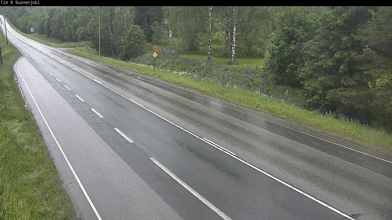 Weather Camera Image Road 9 Suonenjoki, Purola, Suonenjoki, Pohjois-Savo